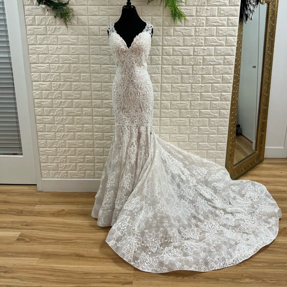 Allure Bridal style #C550 Fitted Wedding Gown